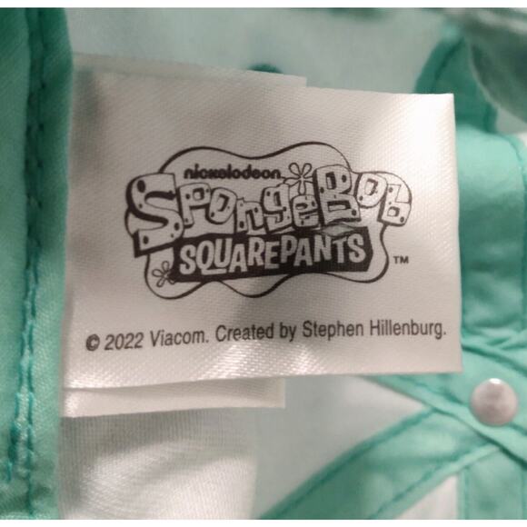 Tie Dye Hat Spongebob Squarepants Cap Embroidered Adjustable Nickelodeon Toon - Picture 6 of 9